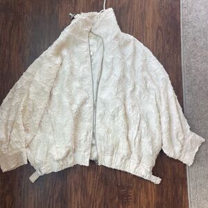 Anthropologie short sleeve jacket -lightweight